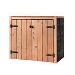 Container ombouw Douglas | Zwart potdeksel, Verzenden, Nieuw, Hout, Containerberging
