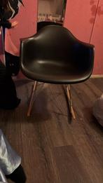 Zwarte Schommelstoel - Design Klassieker, Huis en Inrichting, Stoelen, Ophalen, Gebruikt, Zwart, Eén