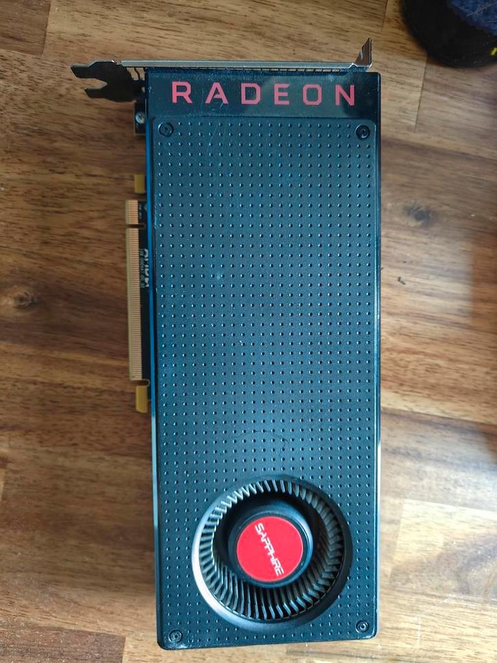 Sapphire RX 480 8GB Grafische Kaart, Computers en Software, Videokaarten, Gebruikt, AMD, PCI-Express 3.0, GDDR5, HDMI, DisplayPort