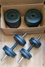 Verstelbare duo dumbbellset halters 20kg (2x max 10), Sport en Fitness, Fitnessmaterialen, Ophalen of Verzenden, Zo goed als nieuw