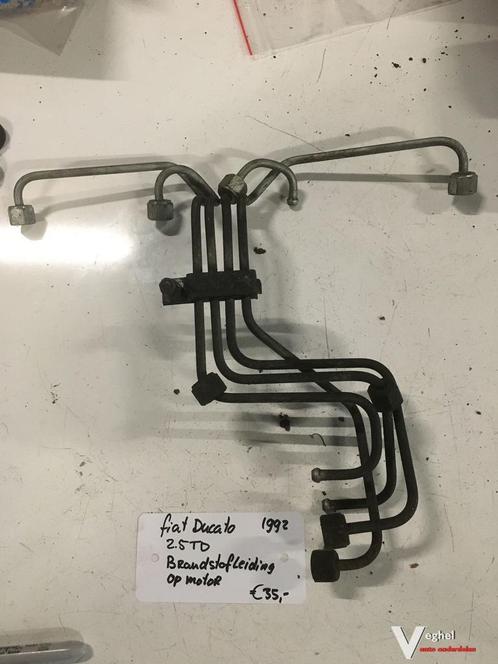 Fiat Ducato 2.5 TD 1992   Brandstofleiding op motor, Auto-onderdelen, Brandstofsystemen, Gebruikt, Ophalen of Verzenden