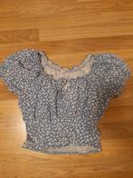 Leuke bloementjes top - zachte stof, Kleding | Dames, Maat 38/40 (M), Blauw, Ophalen of Verzenden, Zo goed als nieuw