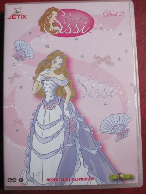 Princess Sissi Deel 2, Cd's en Dvd's, Dvd's | Tekenfilms en Animatie, Zo goed als nieuw, Europees, Tekenfilm, Alle leeftijden