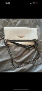 Witte zadig en voltaire tas, Verzenden, Zo goed als nieuw, Wit, Schoudertasje