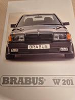 Brabus tuner Mercedes 190 folder éérste type w201 nieuwstaat, Ophalen of Verzenden, Nieuw, Mercedes