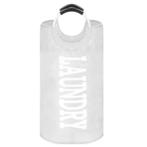Springos Wasmand | Waszak | Laundry Basket | 100L | Grijs, Ophalen, Zo goed als nieuw, Grijs, Overige typen