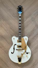 Gretsch G5422TG Snowcrest White + case, Ophalen of Verzenden, Zo goed als nieuw, Hollow body, Overige merken