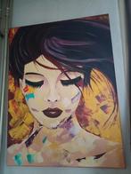 Handgeschilderd schilderij vrouw, Ophalen