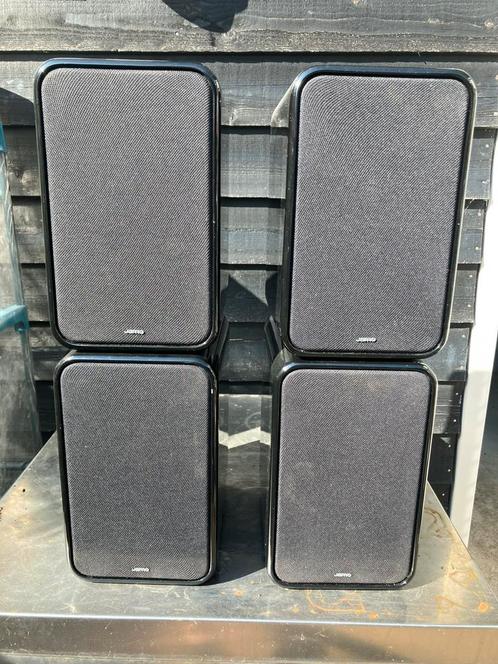 Jamo S 404, Audio, Tv en Foto, Luidsprekers, Gebruikt, Front, Rear of Stereo speakers, 120 watt of meer, Jamo, Ophalen of Verzenden
