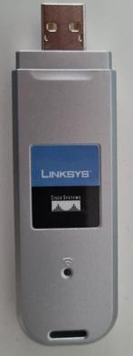 Wireless USB adapter (Linksys WUSB54GC), Ophalen of Verzenden, Gebruikt, Extern, Linksys