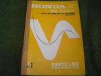 HONDA CB125 CL125 1969 parts list CB 125 CL 125, Honda