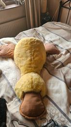 Grote Gele Pluchen Eend - Knuffel, Ophalen, Zo goed als nieuw, Eend