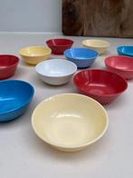 Vintage Pindabakjes, Jaren 60, Overige materialen, Gebruikt, Ophalen of Verzenden, Kom(men)