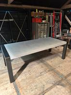 Gave eettafel betonlook licht grijs, Overige materialen, Gebruikt, 200 cm of meer, Vijf personen of meer