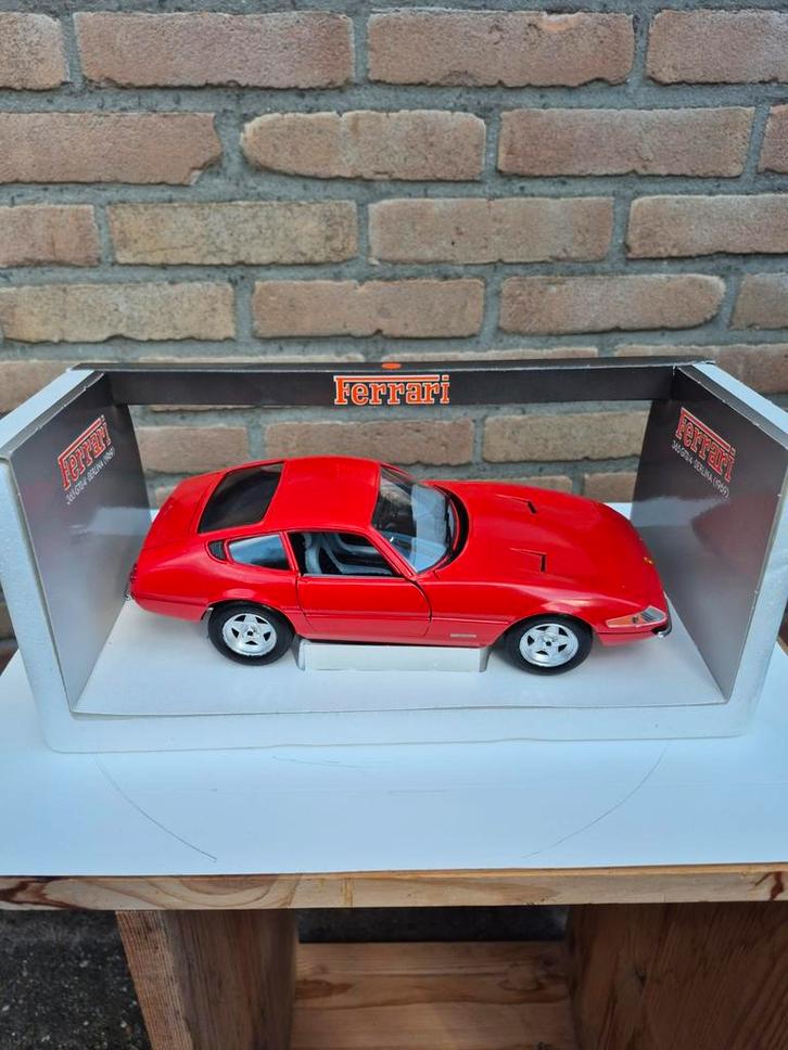 Ferrari Daytona 365 GTB Berlina (1969) 1:18 Nieuw!, Hobby en Vrije tijd, Modelauto's | 1:18, Nieuw, Auto, Overige merken, Ophalen of Verzenden