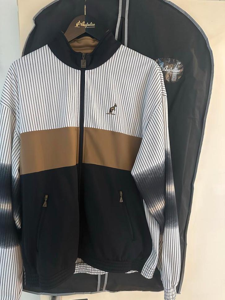 Australian jack/jas, limited edition. Nooit gedragen., Kleding | Heren, Sportkleding, Nieuw, Algemeen, Maat 56/58 (XL), Zwart