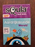 Squla leuk leren spel Aardrijkskunde wereld groep 7-8!, Hobby en Vrije tijd, Gezelschapsspellen | Kaartspellen, Ophalen of Verzenden