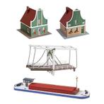 Faller ho Zaanse set, Overige merken, Gelijkstroom of Wisselstroom, Brug, Tunnel of Gebouw, Ophalen of Verzenden