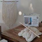 Macramé Boho Wandkleed DIY pakket, Hobby en Vrije tijd, Breien en Haken, Ophalen of Verzenden, Nieuw, Breien of Haken, Wol of Garen