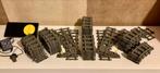 Lego Treinrails 9 volt met snelheidstegelaar, Ophalen of Verzenden, Gebruikt, Losse stenen, Lego