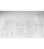 Transpartante doosjes, Ophalen, Nieuw, Materiaal