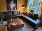 TOPVORM lederen hoekbank, Huis en Inrichting, Banken | Complete zithoeken, Ophalen, Gebruikt, Leer, Modern in volledig leder