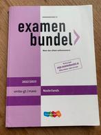 Examenbundel vmbo-gt/mavo Nederlands 2022/2023, Ophalen of Verzenden, Zo goed als nieuw, VMBO, Nederlands