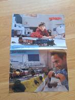 Marklin folder spelen en beleven, Hobby en Vrije tijd, Modeltreinen | H0, Wisselstroom, Gebruikt, Märklin, Boek, Tijdschrift of Catalogus