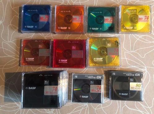 Minidiscs BASF MD Maxima/Colour Maxima, Audio, Tv en Foto, Walkmans, Discmans en Minidiscspelers, Ophalen of Verzenden