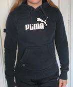 Zwarte puma hoodie maat S, Gedragen, Puma, Ophalen of Verzenden, Maat 36 (S)