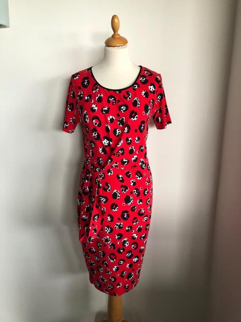 Rode jurk, maat S/M, Kleding | Dames, Jurken, Gedragen, Maat 36 (S), Rood, Verzenden