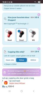 Cellulitis cupper, Eén persoon, Cadeaubon, Overige typen