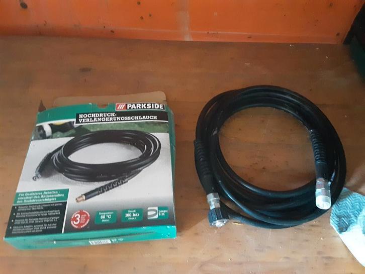 Hogedrukreiniger- Slang parkside, Doe-het-zelf en Verbouw, Compressors, Gebruikt, 10 bar of meer, Minder dan 25 liter, Minder dan 200 liter/min