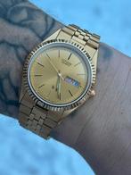 Citizen Datum horloge goudkleurig, Ophalen, Zo goed als nieuw, Staal, Citizen