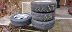 3 winterbanden en 1 zomerband, Auto-onderdelen, Ophalen, 14 inch, Gebruikt, Banden en Velgen