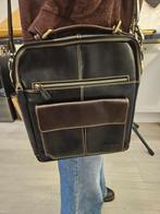 Heren schoudertas, Sieraden, Tassen en Uiterlijk, Tassen | Schoudertassen, Ophalen, Zo goed als nieuw, Bruin, Leer