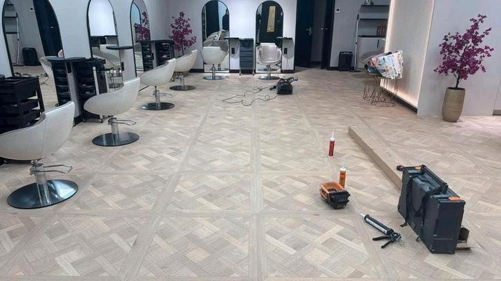 Novilon vinyl PVC ( 4 meter breed Nieuwe in Nederland ), Huis en Inrichting, Stoffering | Vloerbedekking, Nieuw, Vinyl, 75 m² of meer