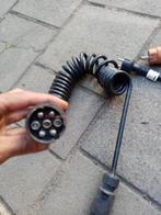 stekker caravan camper, aanhanger verlichtingskabel, Ophalen, Zo goed als nieuw