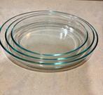 Nest van 3 Pyrex ovenschalen samen voor €15, Ophalen, Gebruikt, Glas