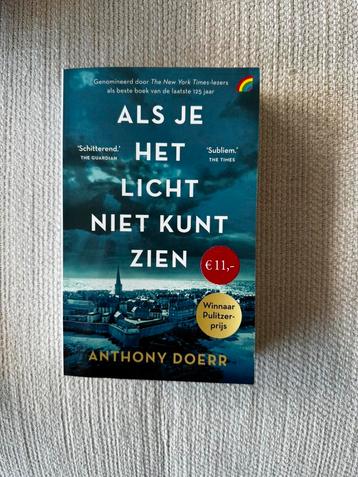 Anthony Doerr - Als je het licht niet kunt zien | Paperback beschikbaar voor biedingen