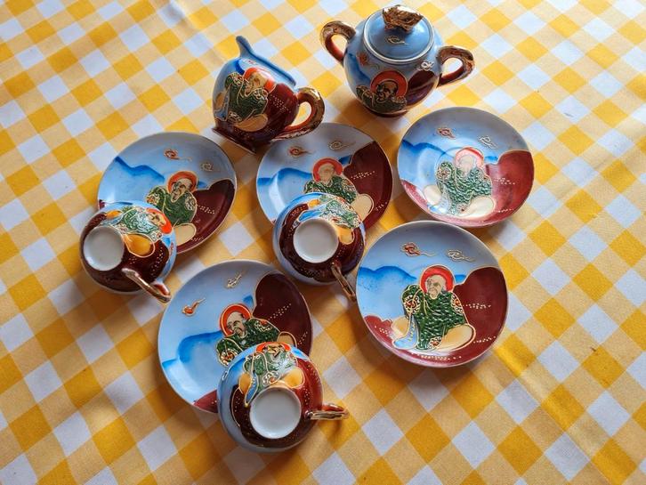 Porseleinen kinderserviesje, Antiek en Kunst, Antiek | Servies compleet, Ophalen of Verzenden