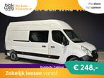 Opel Movano 2.3 CDTI 146pk L3H3 Dubbele Cabine € 14.900,00, 145 pk, Stof, 4 cilinders, 2500 kg