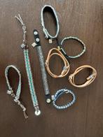 mix van diverse Made with love armbandjes, Sieraden, Tassen en Uiterlijk, Overige materialen, Overige kleuren, Ophalen of Verzenden
