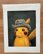 Pokemon x Van Gogh - Pikachu Giclée 40 x 30 cm, Nieuw, Ophalen of Verzenden