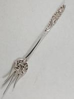 Zilveren Cakevork rococo bloemen antiek 835 zilver, Antiek en Kunst, Ophalen of Verzenden, Zilver