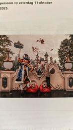 4 Toegangstickets Efteling 11 oktober (prijs per stuk), Verzamelen, Efteling, Ophalen of Verzenden, Nieuw