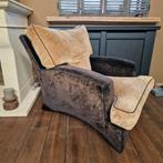 Prachtige exclusieve Bart van bekhoven fauteuil, Ophalen of Verzenden, 75 tot 100 cm, Stof, 50 tot 75 cm