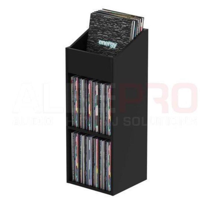 Glorious Record Vinyl Rack 330 Zwart, Cd's en Dvd's, Vinyl | Overige Vinyl, Gebruikt, 12 inch, Ophalen of Verzenden