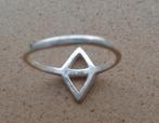 zilveren IAM ring [247], Sieraden, Tassen en Uiterlijk, Verzenden, Dame, Zilver, Zilver