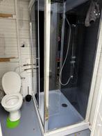 Mobiele buitendouche + toilet, Ophalen, Gebruikt, Met douche